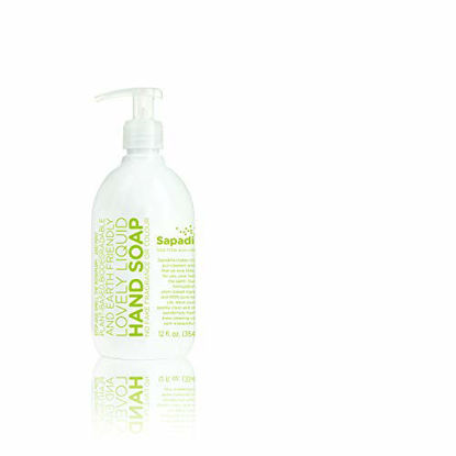 Picture of Sapadilla Rosemary + Peppermint Biodegradable Liquid Hand Soap Pump, 12 Ounce, (Pack of 3)