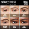 Picture of Maybelline New York Brow Extensions Eyebrow fiber Pomade Crayon, 257 MEDIUM BROWN, 0.014 Ounce