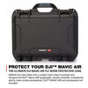 Picture of Nanuk Drone Waterproof Hard Case with Custom Foam Insert for DJI Mavic Air Fly More Combo - Black