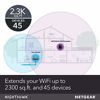 Picture of NETGEAR WiFi Mesh Range Extender EX7700 - Coverage up to 2300 sq.ft. and 45 devices with AC2200 Tri-Band Wireless Signal Booster & Repeater (up to 2200Mbps speed), plus Mesh Smart Roaming