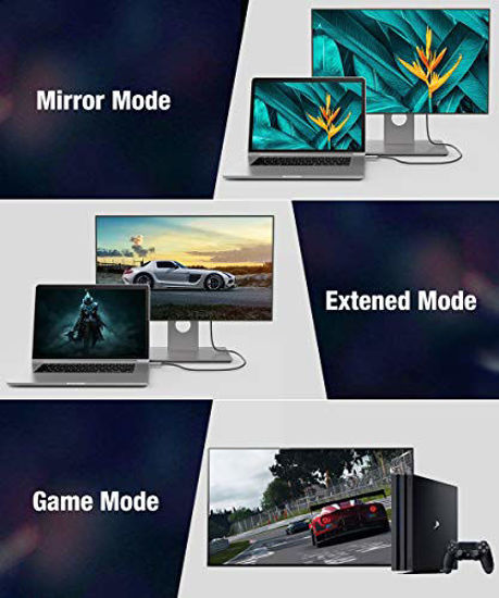 Picture of 4K HDMI Cable 6.6 ft,Capshi High Speed 18Gbps HDMI 2.0 Cable,4K, 3D, 2160P, 1080P, Ethernet - 28AWG Braided HDMI Cord - Audio Return(ARC) Compatible UHD TV, Blu-ray, PS4, PS3, PC