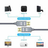 Picture of 4K HDMI Cable 6.6 ft,Capshi High Speed 18Gbps HDMI 2.0 Cable,4K, 3D, 2160P, 1080P, Ethernet - 28AWG Braided HDMI Cord - Audio Return(ARC) Compatible UHD TV, Blu-ray, PS4, PS3, PC