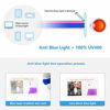 Picture of livho 2 Pack Blue Light Blocking Glasses, Computer Reading/Gaming/TV/Phones Glasses for Women Men,Anti Eyestrain & UV Glare (Matte Black+Tortoise)