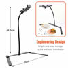 Picture of Ajustable Tripod with Cellphone Holder, Overhead Phone Mount, Table Top Teaching Online Stand for Live Streaming and Online Video and Food Crafting Demo Drawing Sketching Recording
