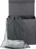 Picture of Simple Houseware Double Laundry Hamper with Lid and Removable Laundry Bags, Dark Grey