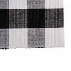 Picture of DII Buffalo Check Collection Classic Tabletop, Placemat Set, 13x19, Black & White 6 Count