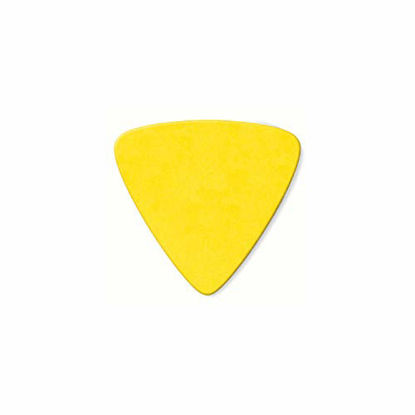 Picture of Dunlop 431P.73 Tortex Triangle, Yellow, .73mm, 6/Player's Pack