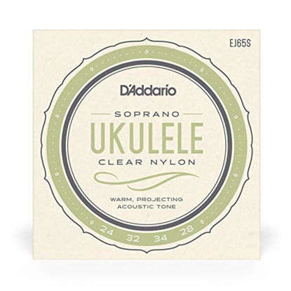 Picture of D'Addario EJ65S Pro-Arté Custom Extruded Nylon Ukulele Strings, Soprano