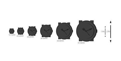 Picture of Fossil Men's Townsman Auto Automatic Leather Multifunction Watch, Color: Silver, Brown (Model: ME3061)