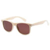 Picture of Polarspex Polarized 80's Retro Classic Trendy Unisex Sunglasses for Men and Women (Ivory Beige | Ash Smoke, 52)