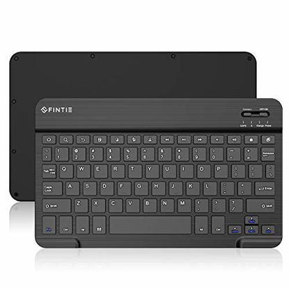 Picture of Fintie 10-Inch Ultrathin (4mm) Wireless Bluetooth Keyboard for Android Tablet Samsung Galaxy Tab E/Tab A/Tab S, ASUS, Google Nexus, Lenovo and Other Android Devices
