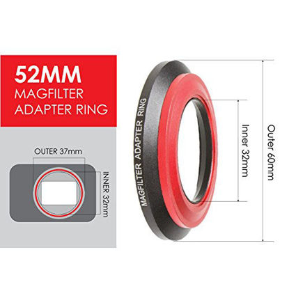 Picture of MagFilter 58mm Threaded Adapter Ring with Carrier Bag for Sony, Canon, Nikon, and Panasonic