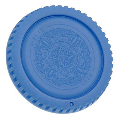 Picture of Fotodiox Designer Blue Body Cap Compatible with Canon EOS EF and EF-s Cameras