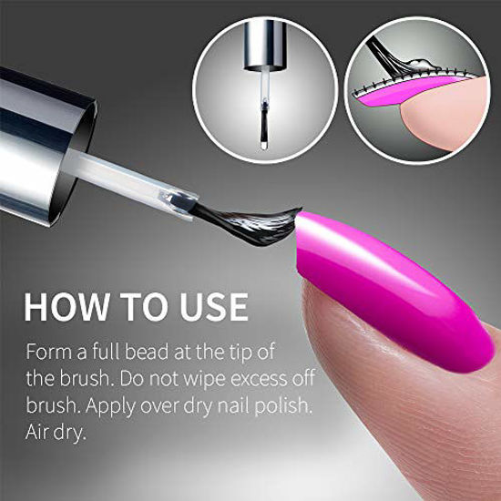 Picture of Seche Vive Gel Effect Top Coat 0.5oz, boxed