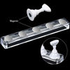 Picture of 2 Set Acrylic Nail Art Practice Stands Magnetic Nail Tips Holders Training Fingernail Display Stands DIY Nail Crystal Holders and 96 Pieces White Reusable Adhesive Putty (White)