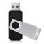 Picture of TOPESEL 5 Pack 32GB USB Flash Drives Flash Drive Flash Memory Stick Swivel USB 2.0 (32G, 5PCS, Black)