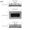 Picture of NETmate 2 PORT 3.5mm STEREO Manual Switch Box AUX Audio Speaker selector(Wall Mount Hole Built-in, wall or table available)