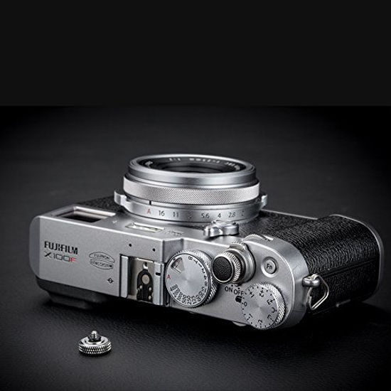 Camera Soft Release Button JJC Deluxe Shutter Button for Fuji Fujifilm X-T20 X-T10 X-T2 X-PRO1 X-PRO2 X100 X100S X100T X100F X30 X20 X10 X-E3 X-E2S Sony RX1R RX10 II III IV Leica M10 M-E M-P M-A 2Pack 