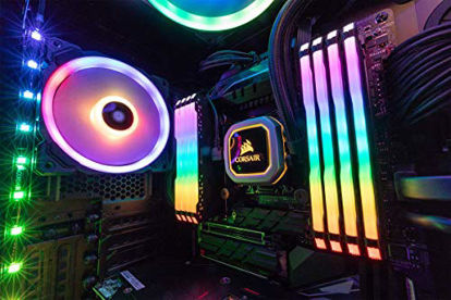 Picture of Corsair VENGEANCE RGB PRO 32GB (2x16GB) DDR4 3600 (PC4-28800) C18 AMD Optimized Memory - Black