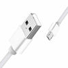 Picture of Micro Wall Charger for Samsung Galaxy Tab A 10.1 (2016), 8.0, 7.0, 9.7, Tab E, S2, Tab 4, 3, SM-T580/ 550/530/ 387/585/ 290/295 Tablet with 5Ft Charging Cable Cord (White)