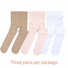 Picture of STELLE Girls' Ultra Soft Pro Dance Tight/Ballet Footed Tight (Toddler/Little Kid/Big Kid), BP+WT+SK, XS