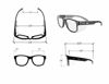 Picture of MAGID Y50BKAFC Iconic Y50 Design Series Safety Glasses with Side Shields | ANSI Z87+ Performance, Scratch & Fog Resistant, Comfortable & Stylish, Cloth Case Included, Clear Lens (2 Pair)