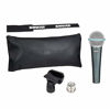 Picture of Shure BETA 58A Supercardioid Dynamic Vocal Microphone,Silver