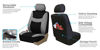 Picture of FH Group - FB030GRAYBLACK115-SEAT FB030GRAYBLACK115 full seat cover (Side Airbag Compatible with Split Bench Gray/Black)