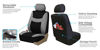 Picture of FH Group - FB030GRAYBLACK115-SEAT FB030GRAYBLACK115 full seat cover (Side Airbag Compatible with Split Bench Gray/Black)