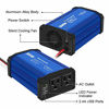 Picture of 300W Power Inverter DC 12V to 110V AC Car Charger Converter with 4.8A Dual USB Ports (Blue)