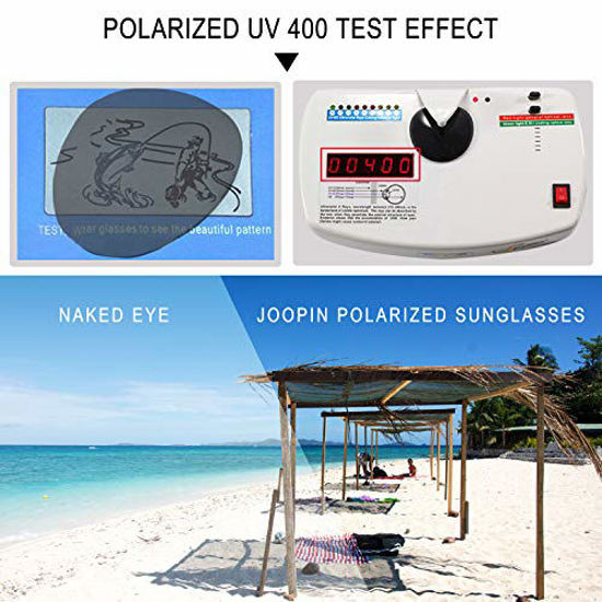 Joopin Square Sunglasses Polarized UV Protection India