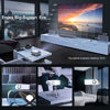 Picture of YABER V2 WiFi Mini Projector 6000L [Projector Screen Included] Full HD 1080P and 200" Supported, Portable Wireless Mirroring Projector for iOS/Android/TV Stick/PS4/PC Home & Outdoor (White)