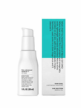 Picture of Acure The Essentials Marula for Dry Skin & Hair Oil, 1 Fl Oz