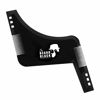 Picture of The Beard Black Beard Shaping & Styling Tool with inbuilt Comb for Perfect line up & Edging, use with a Beard Trimmer or Razor to Style Your Beard & Facial Hair, Premium Quality Product