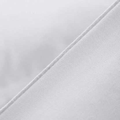 Picture of Utopia Bedding All Season 250 GSM Comforter - Ultra Soft Down Alternative Comforter - Plush Siliconized Fiberfill Duvet Insert - Box Stitched (Twin, White)
