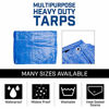 Picture of B-Air Grizzly Tarps - Large Multi-Purpose, Waterproof, Heavy Duty Tarp Poly Cover - 5 Mil Thick (Blue - 8 x 10 Feet)