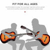 Picture of Best Choice Products 38in Beginner All Wood Acoustic Guitar Starter Kit w/Case, Strap, Digital Tuner, Pick, Strings - Sunburst