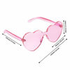 Picture of Maxdot Heart Shape Sunglasses Party Sunglasses (Light Pink)