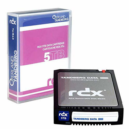 Picture of TANDBERG DATA RDX QuikStor 5TB Removable Disk Cartridge Part # 8862-RDX