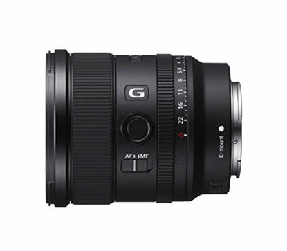 Picture of Sony FE 20mm F1.8 G Full-Frame Large-Aperture Ultra-Wide Angle G Lens, Model: SEL20F18G