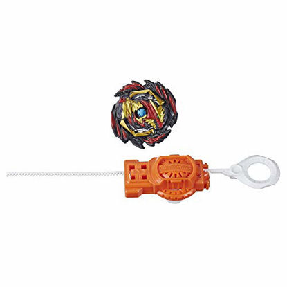 Picture of BEYBLADE Burst Rise Hypersphere Venom Devolos D5 Starter Pack -- Balance Type Battling Top Toy and Right/Left-Spin Launcher, Ages 8 and Up