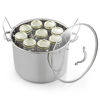 Picture of McSunley Stainless Steel Prep N Cook Water Bath Canner, 21.5 quart, Silver (620)
