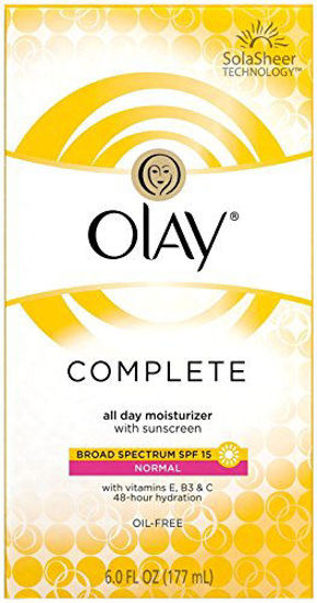 Picture of Olay Complete All Day UV Moisturizer, SPF 15, Normal Skin - 6 oz