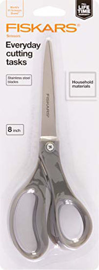 Picture of Fiskars 01-004249J 8-Inch Performance Scissors, Gray