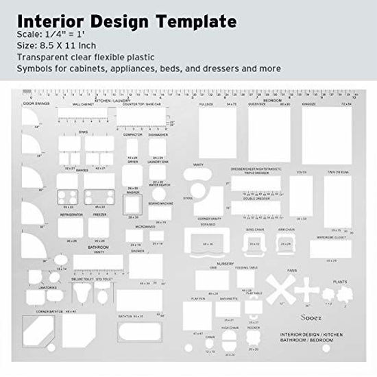 GetUSCart- Sooez Architectural Templates, House Plan Template, Interior ...