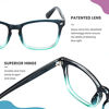 Picture of Cyxus Computer Blue Light Blocking Nerd Candy Glasses for Man and Woman, Anti Eye Strain Eyewear UV Headaches for Digital Screens