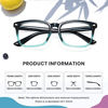 Picture of Cyxus Computer Blue Light Blocking Nerd Candy Glasses for Man and Woman, Anti Eye Strain Eyewear UV Headaches for Digital Screens