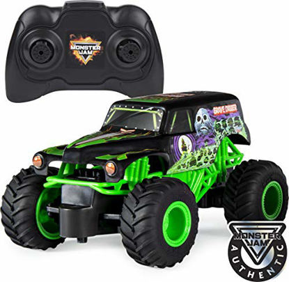 Picture of Monster Jam , Official Grave Digger Remote Control Monster Truck Toy, 1:24 Scale, 2.4 GHz, for Ages 4 and Up
