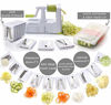 Picture of Brieftons 10-Blade Spiralizer: Strongest-and-Heaviest Vegetable Spiral Slicer, Best Veggie Pasta Spaghetti Maker for Low Carb / Paleo / Gluten-Free, With Blade Caddy, Container, Lid & 4 Recipe Ebooks