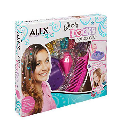 Picture of Alex Spa Glitzy Locks Hair Sparkle Girls Fashion Activity